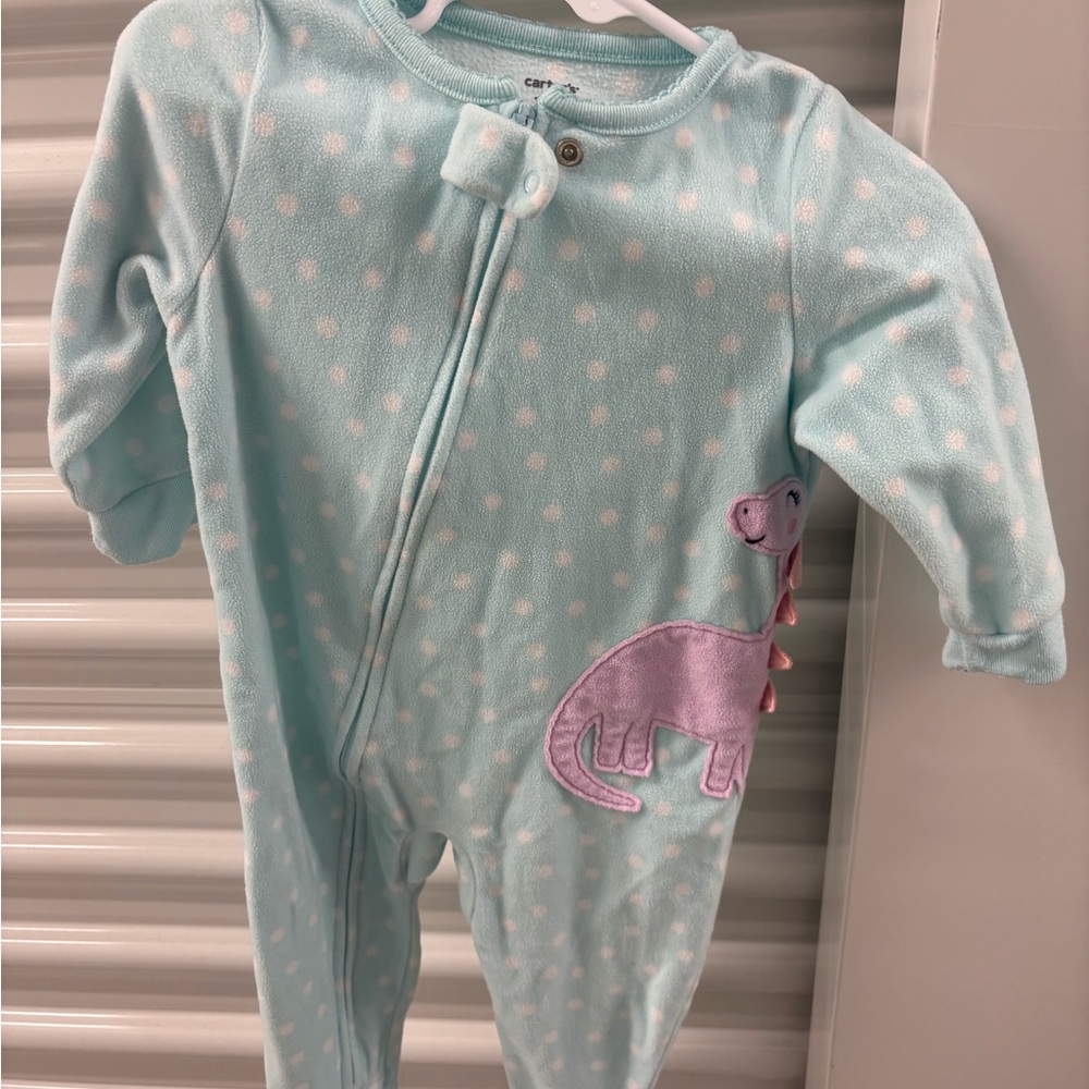 Carter's Blue Dinosaur Kids One Piece